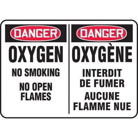 BILINGUAL FRENCH SIGN  OXYGEN 10 FBMCHL162MXT